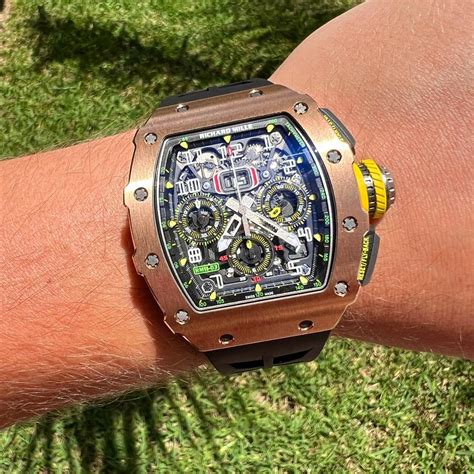 richard mille 11-03 rose gold|richard mille watch white ghost.